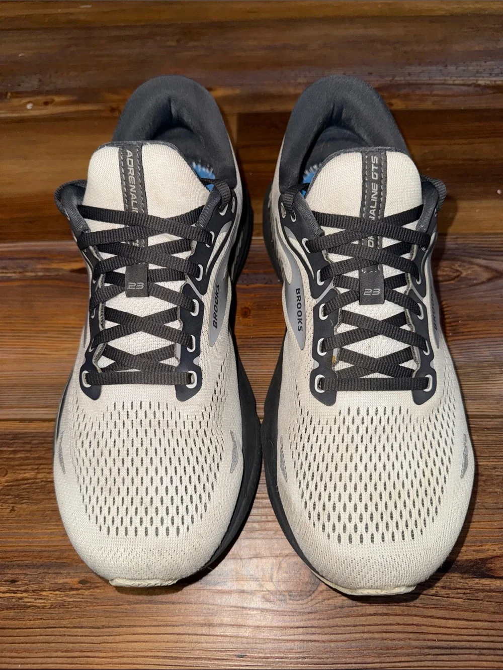 Brooks Adrenaline GTS 23 4E Extra Wide | Men’s 10.5 | Gray/Charcoal | No Insoles